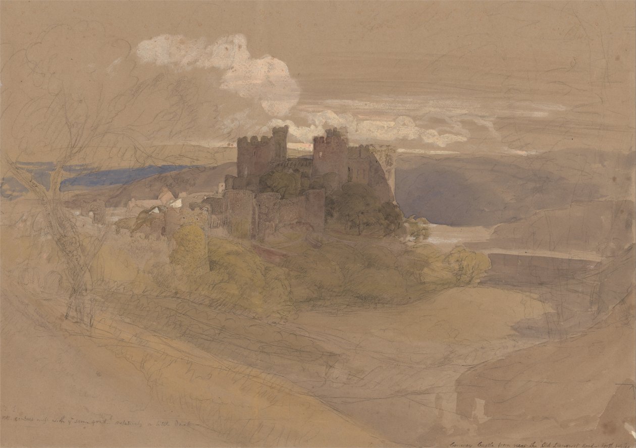 Conwy kastély alkotó: Samuel Palmer