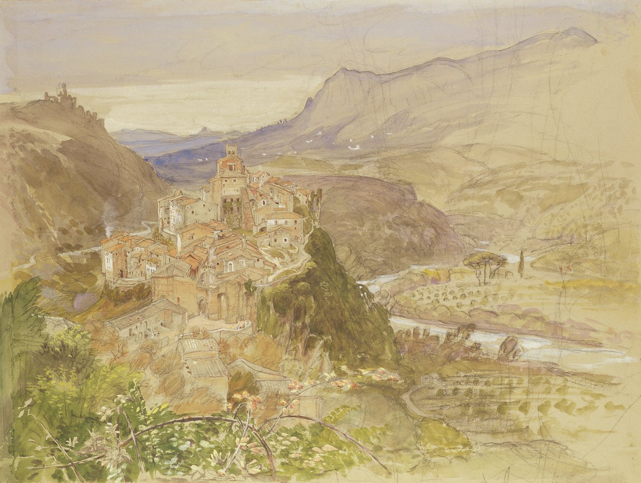 Olasz táj alkotó: Samuel Palmer