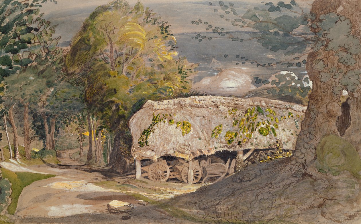 Táj pajta, Shoreham alkotó: Samuel Palmer