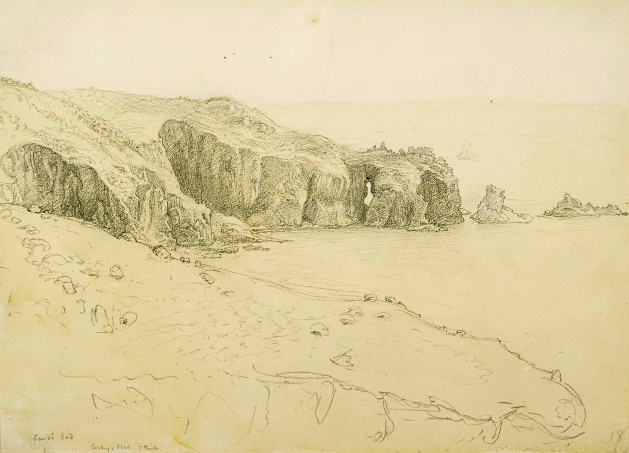 Pele Point, Lands End alkotó: Samuel Palmer