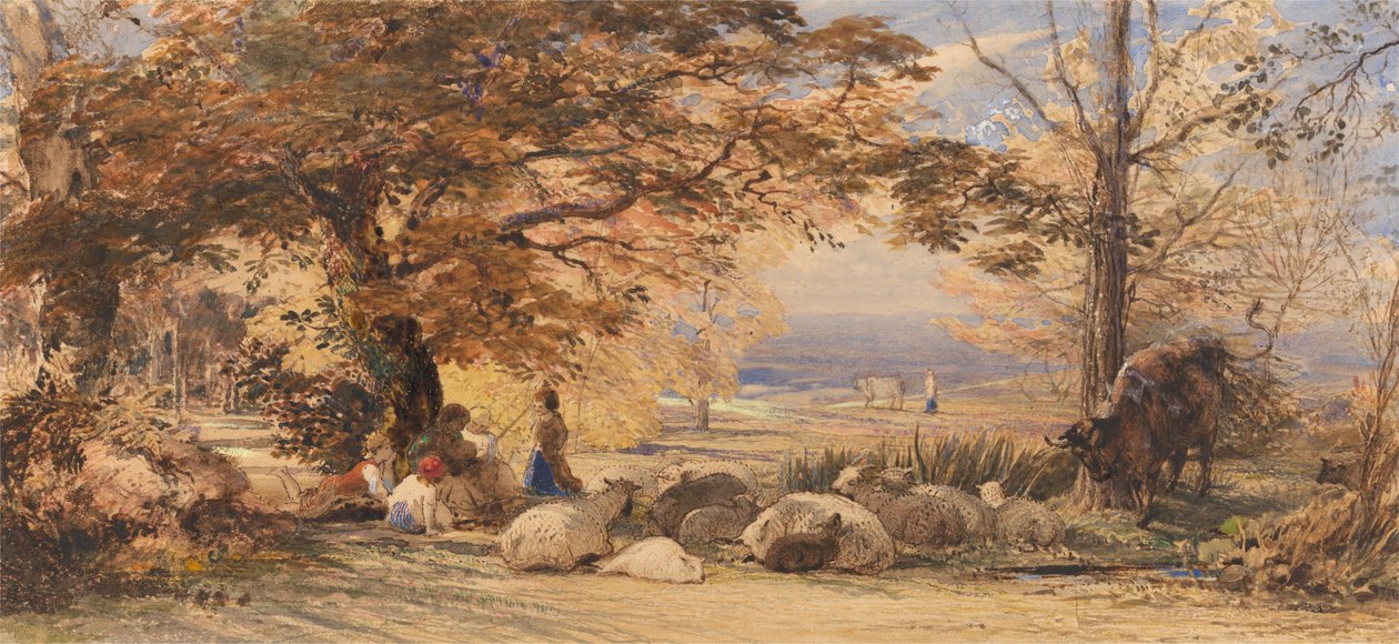 Rusztikus megelégedettség alkotó: Samuel Palmer