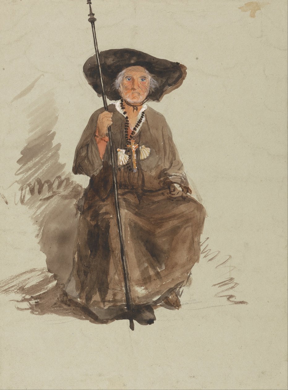 Zarándok tanulmány alkotó: Samuel Palmer