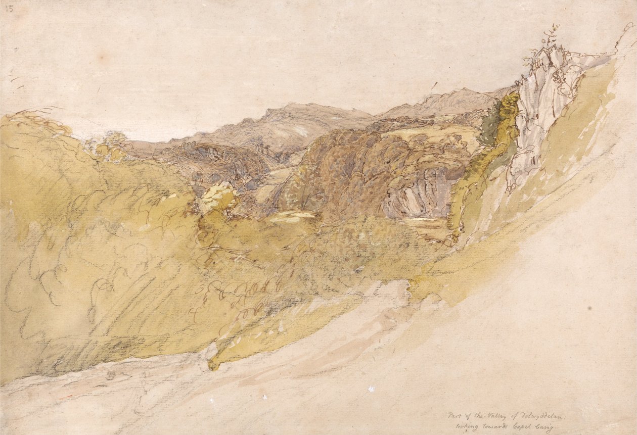 A Dolwyddelan -völgy alkotó: Samuel Palmer