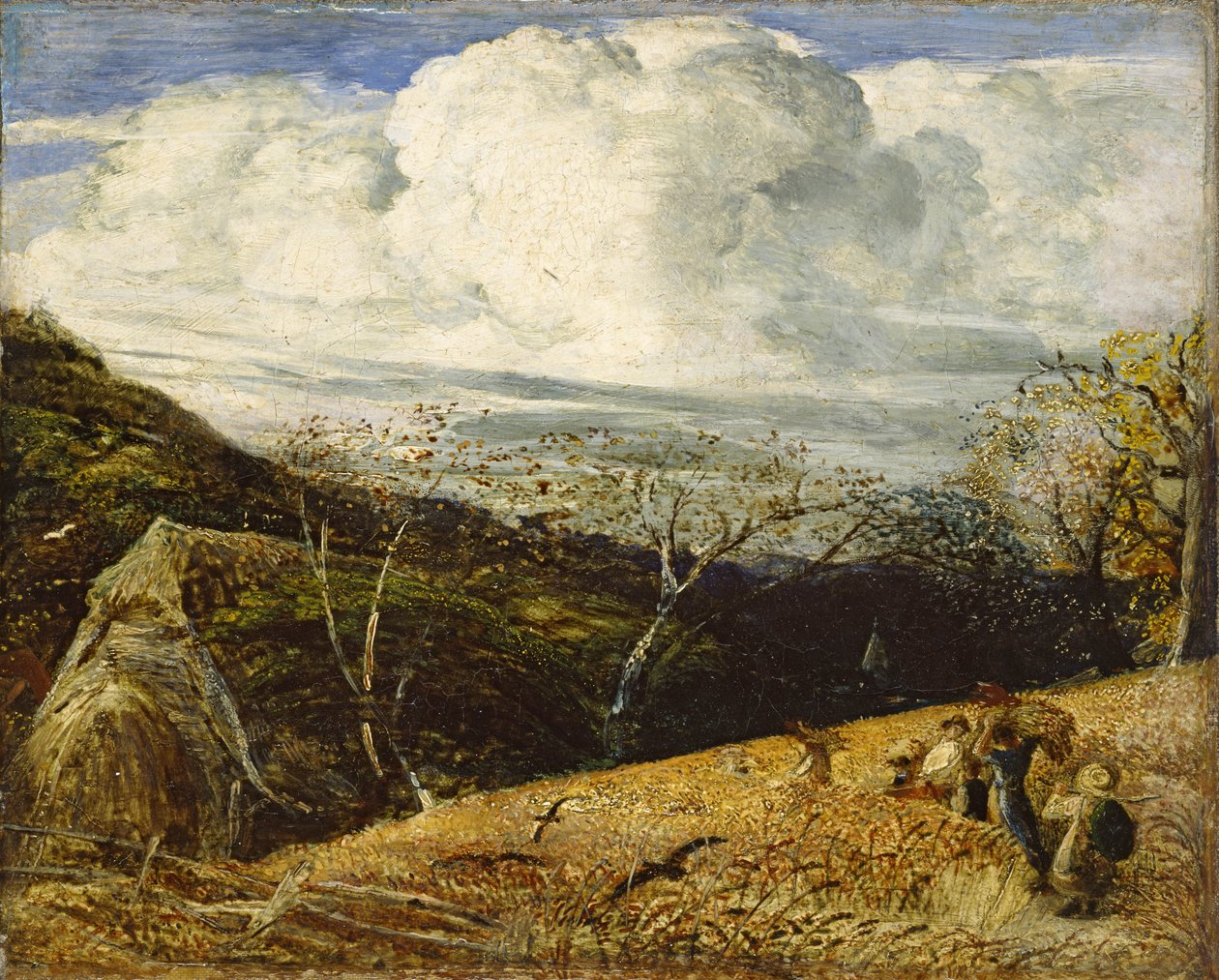 A fehér felhő, 1833-34 körül alkotó: Samuel Palmer