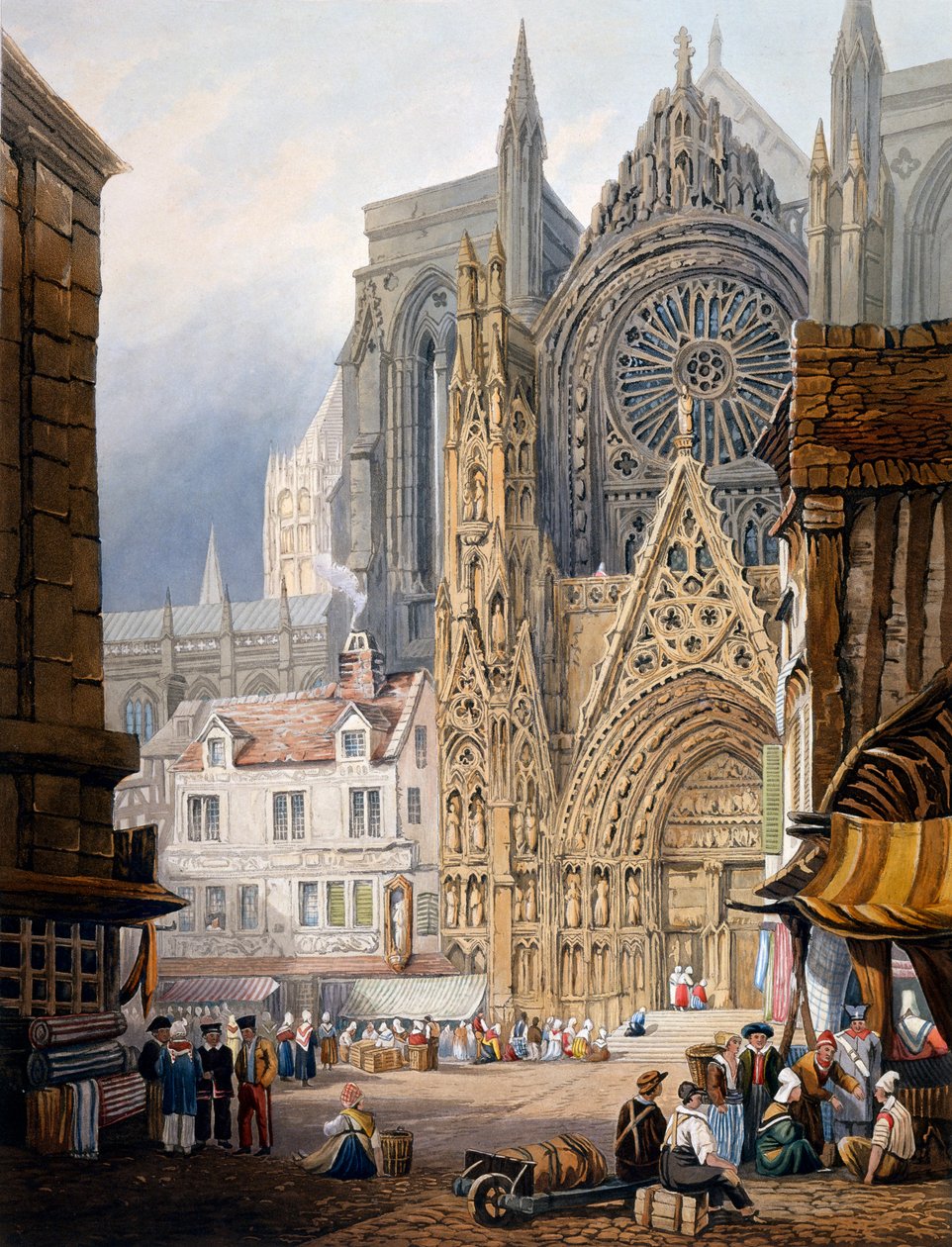 Rouen-i katedrális alkotó: Samuel Prout