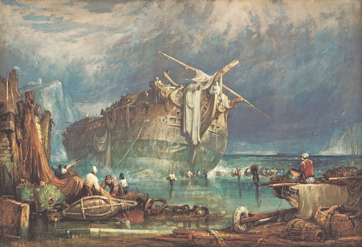 Kimentés a roncsból alkotó: Samuel Prout