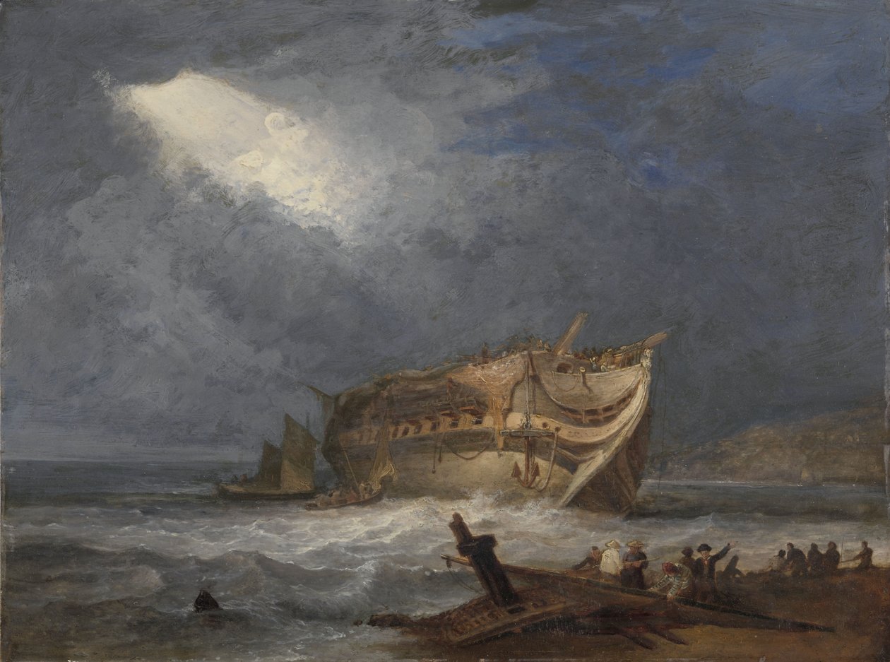 A Dutton roncsa, Kelet -indiai alkotó: Samuel Prout