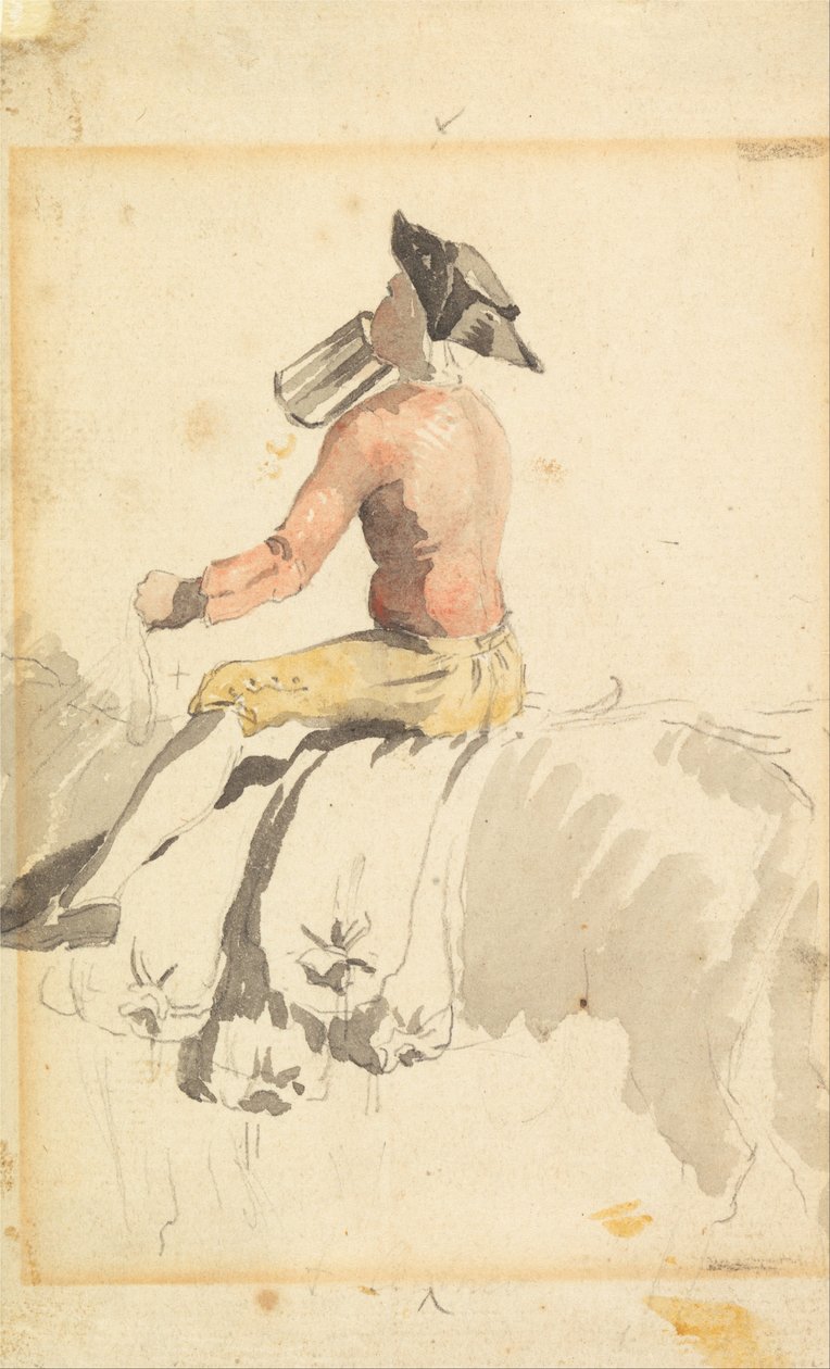 Vőlegény lovon, ivás alkotó: Samuel Scott