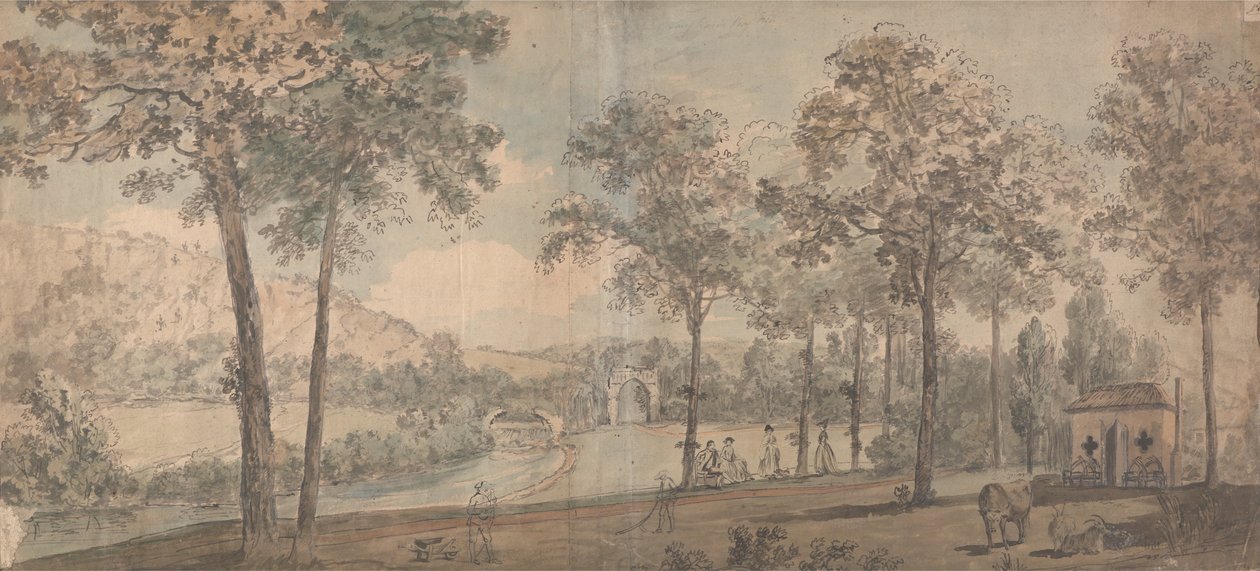 Mr. Vaughans, Boys Hill, Dorset alkotó: Samuel Scott