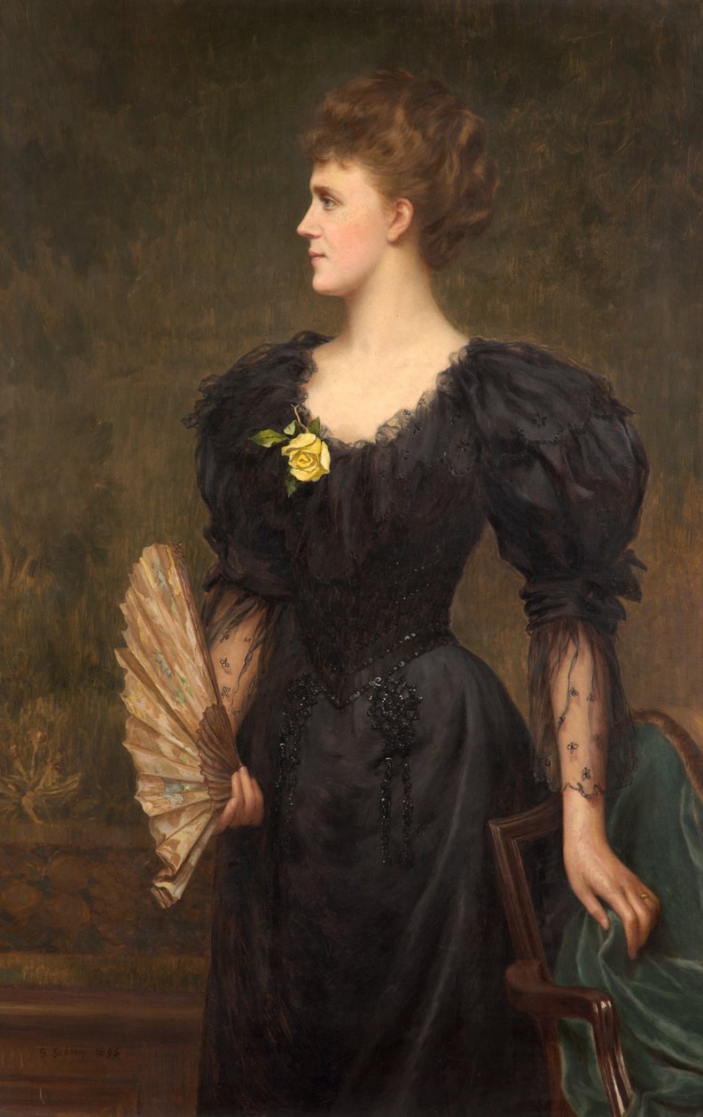 Mrs Gillingham Smith portréja, 1895 alkotó: Samuel Sidley