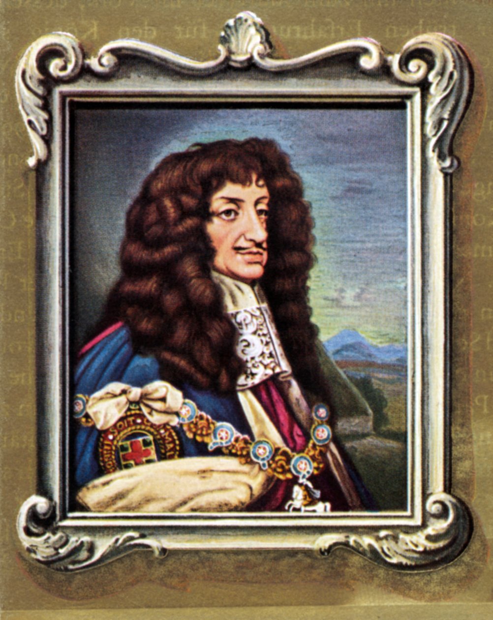 II. Károly portréja alkotó: Samuel (after) Cooper