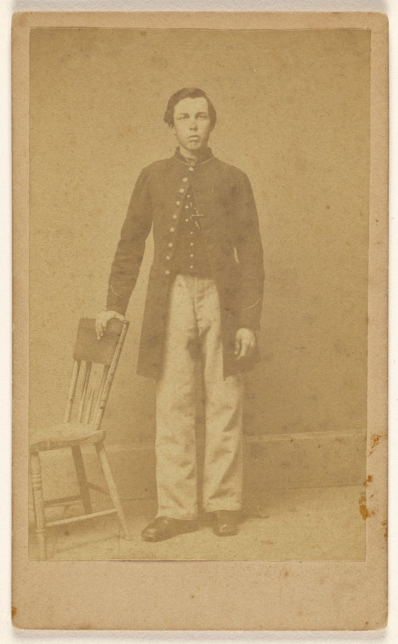 [Azonosítatlan konföderációs katona, áll] alkotó: Samuel A. Cooley