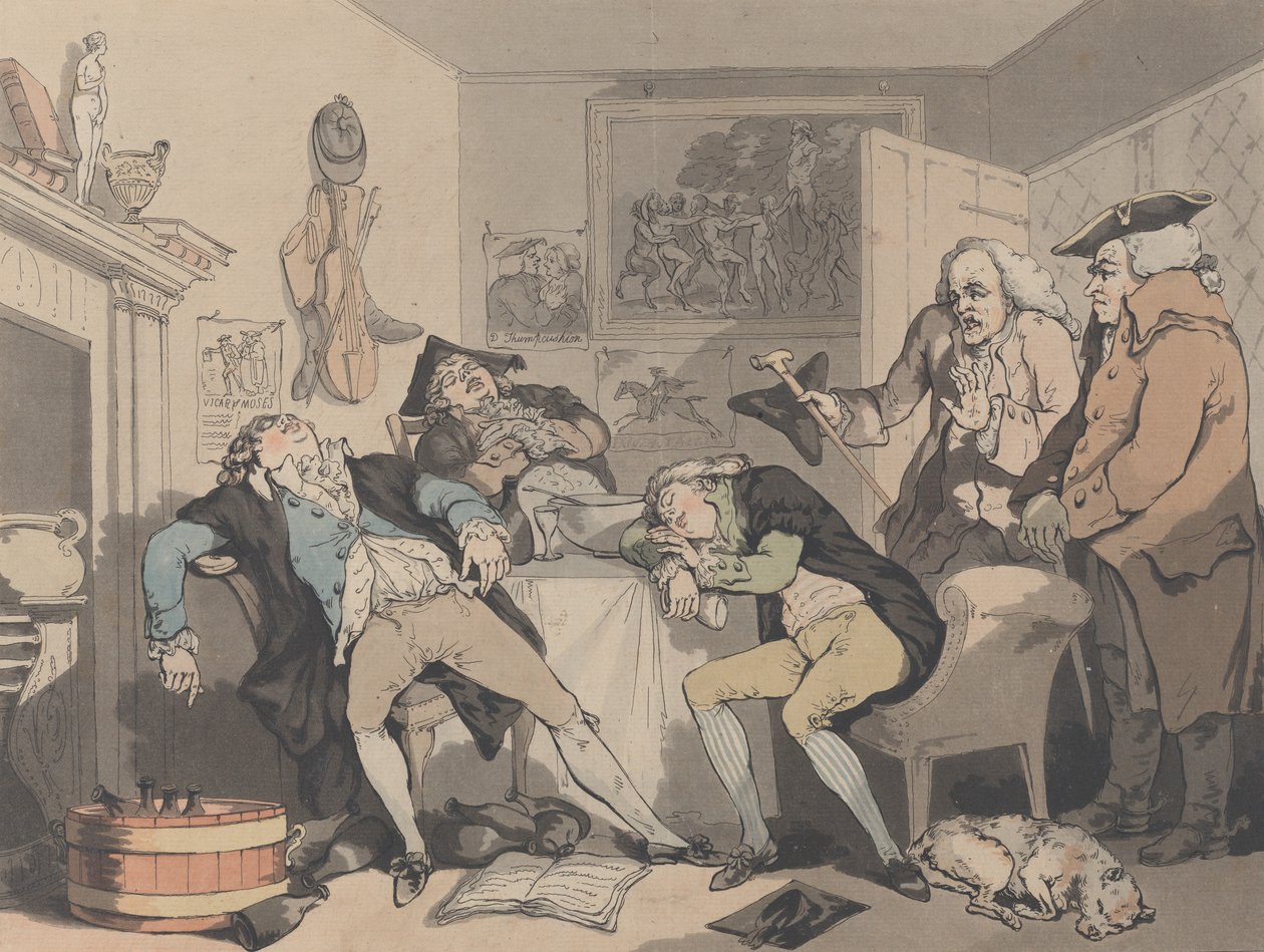 The Tempora, The Mores!, 1799. alkotó: Samuel Alken