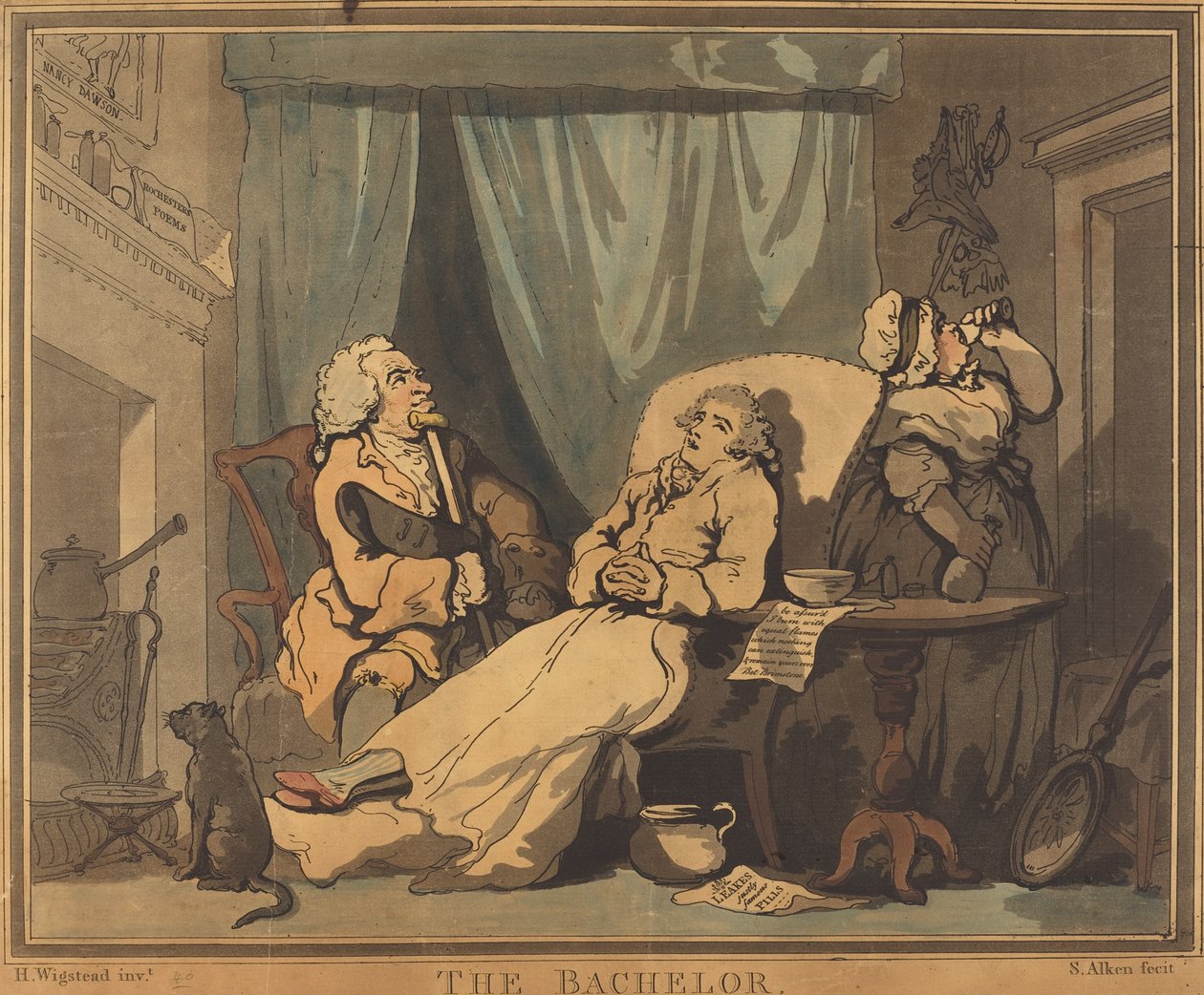 A Bachelor. alkotó: Samuel Alken