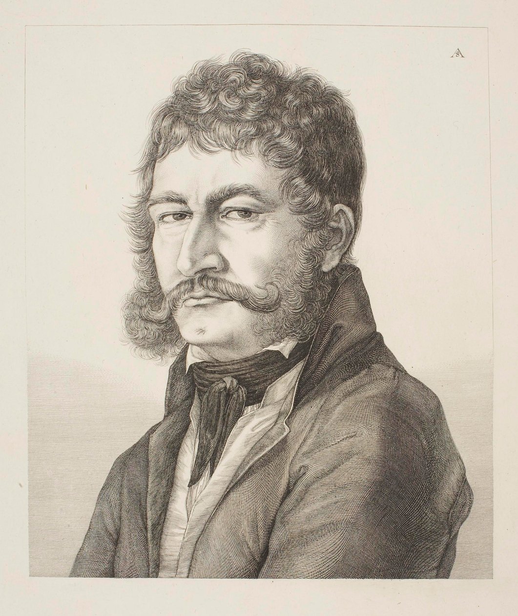 Bernardino Drovetti főkonzul alkotó: Samuel Amsler