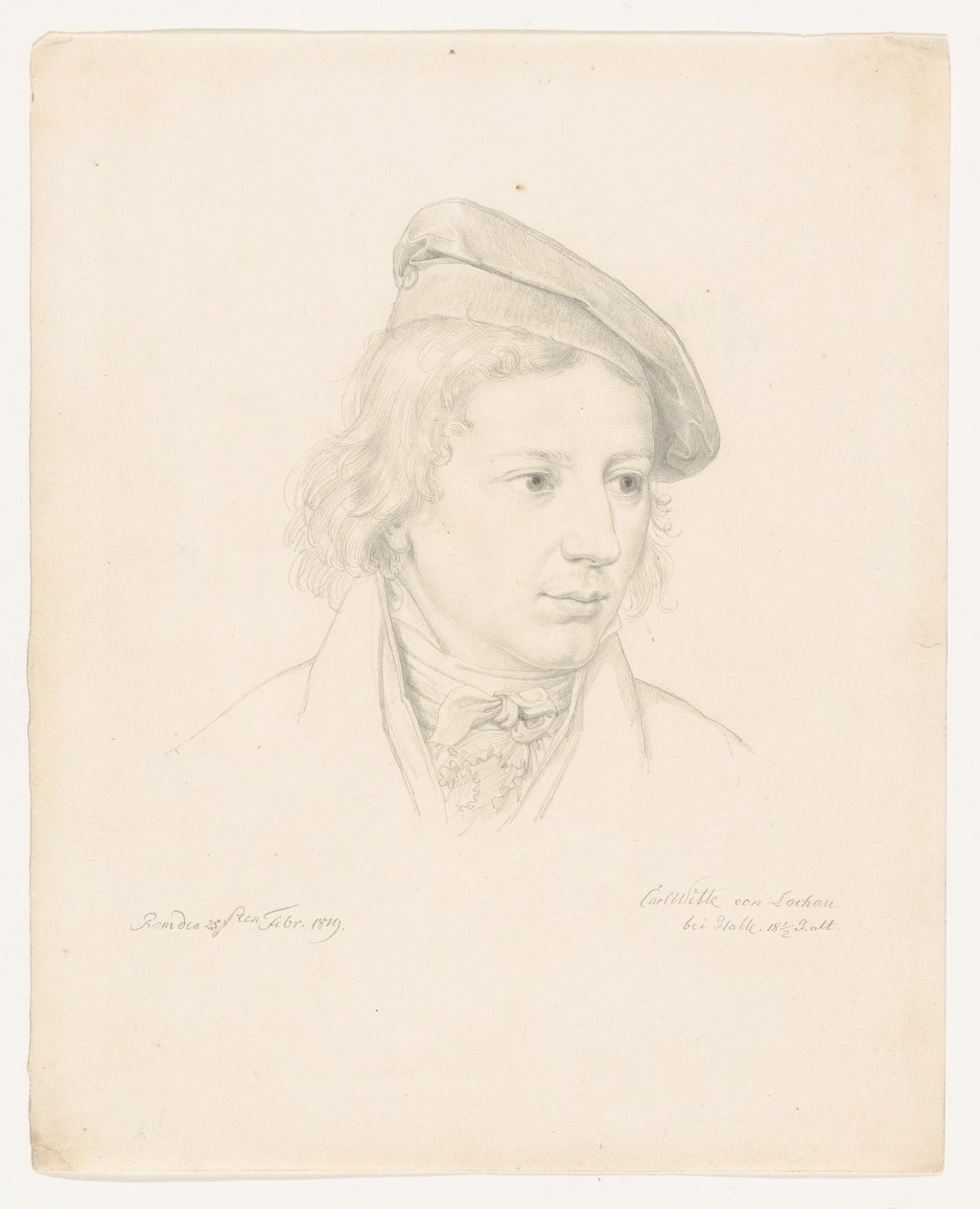 Johann Heinrich Friedrich Carl Witte portréja alkotó: Samuel Amsler