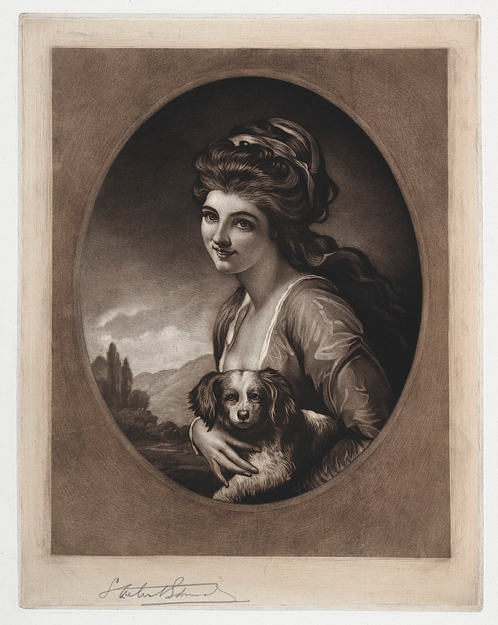 Lady Hamilton mint természet, 19-20. század. alkotó: Samuel Arlent Edwards