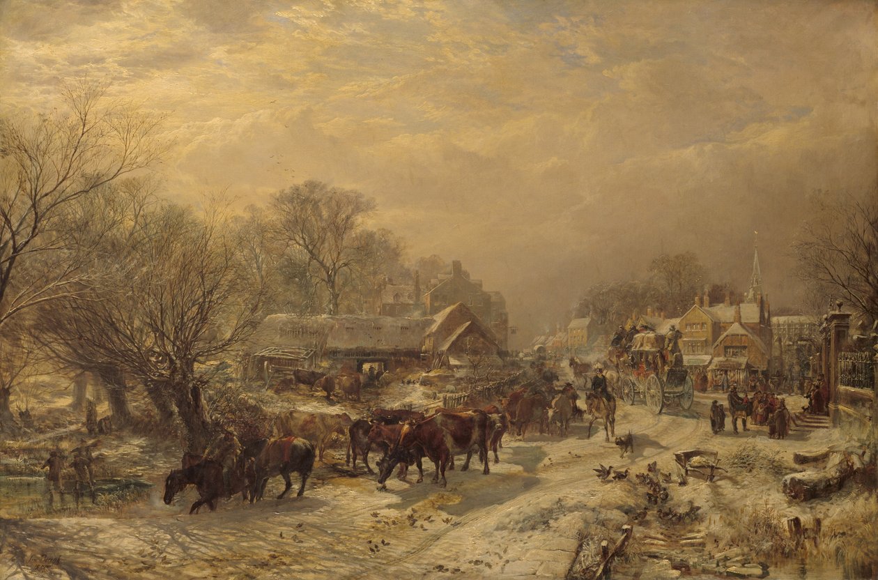 A Mail Coach alkotó: Samuel Bough