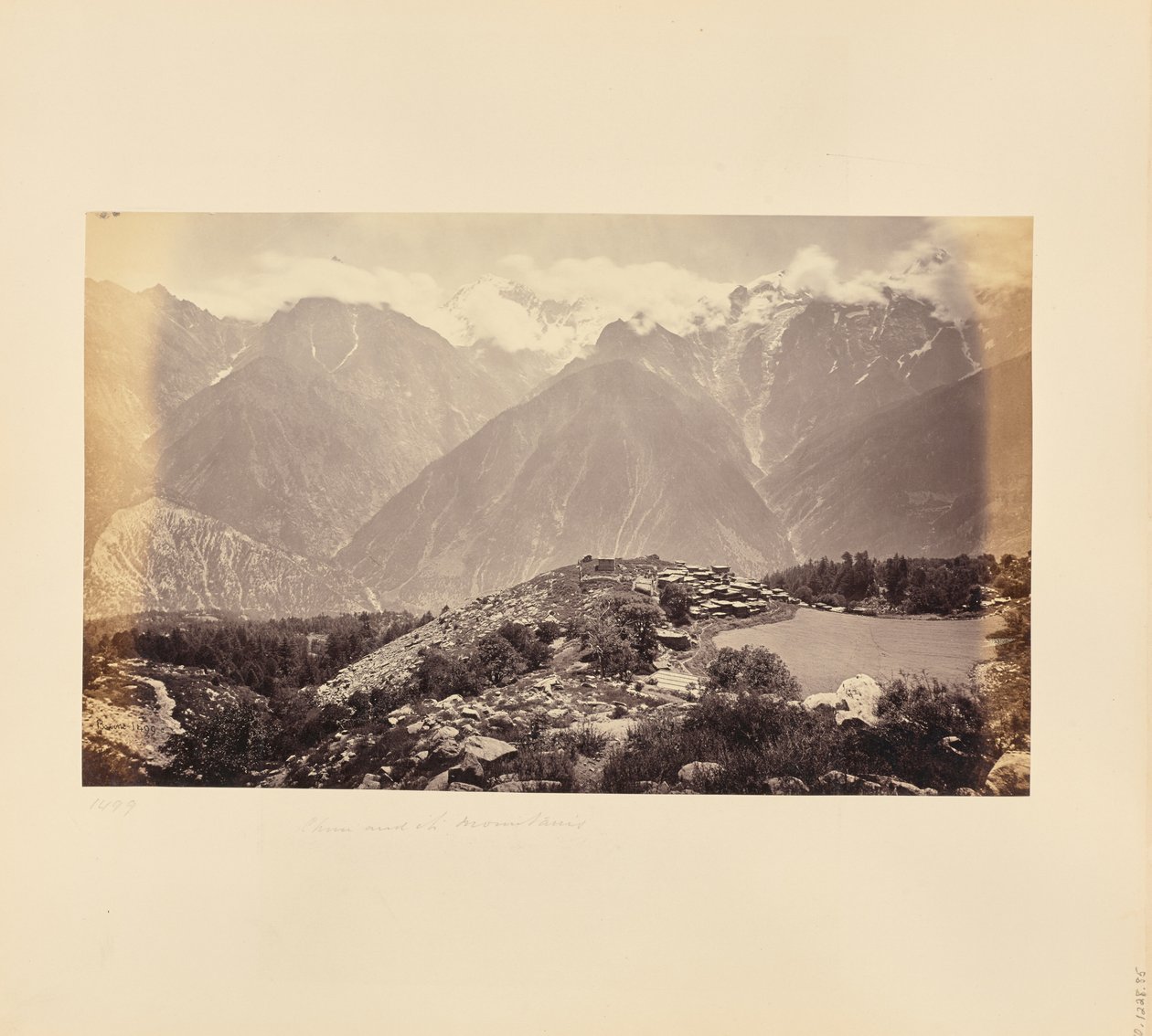 Chini és hegyei alkotó: Samuel Bourne