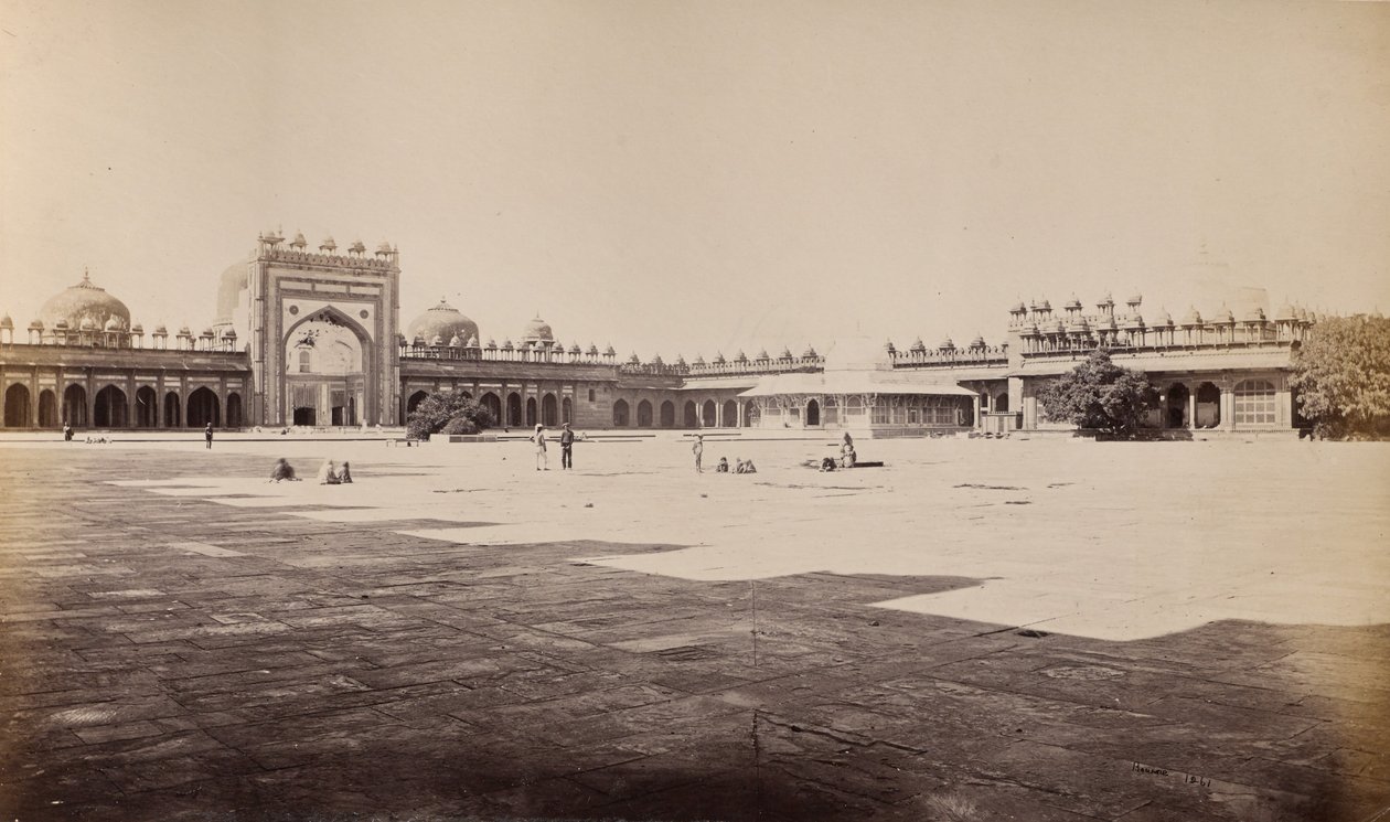 Futtehpore Sikri (1) alkotó: Samuel Bourne