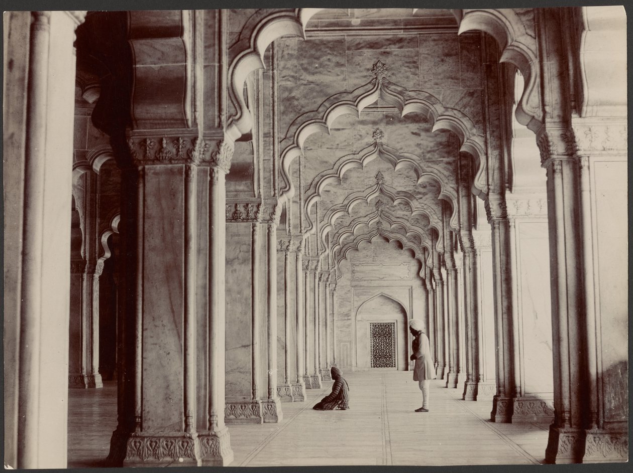 A gyöngymecset belseje, Agra alkotó: Samuel Bourne
