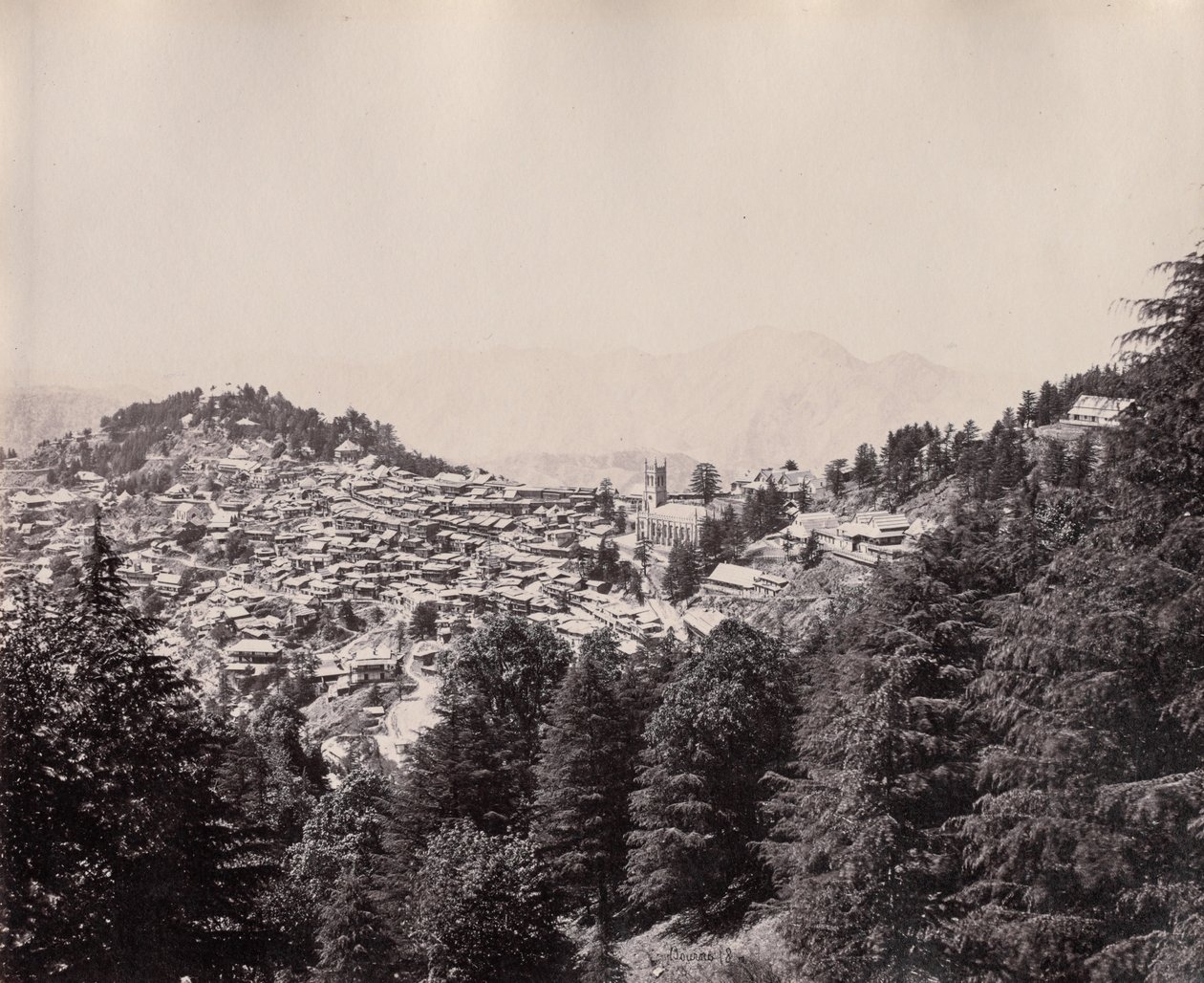 Shimla alkotó: Samuel Bourne