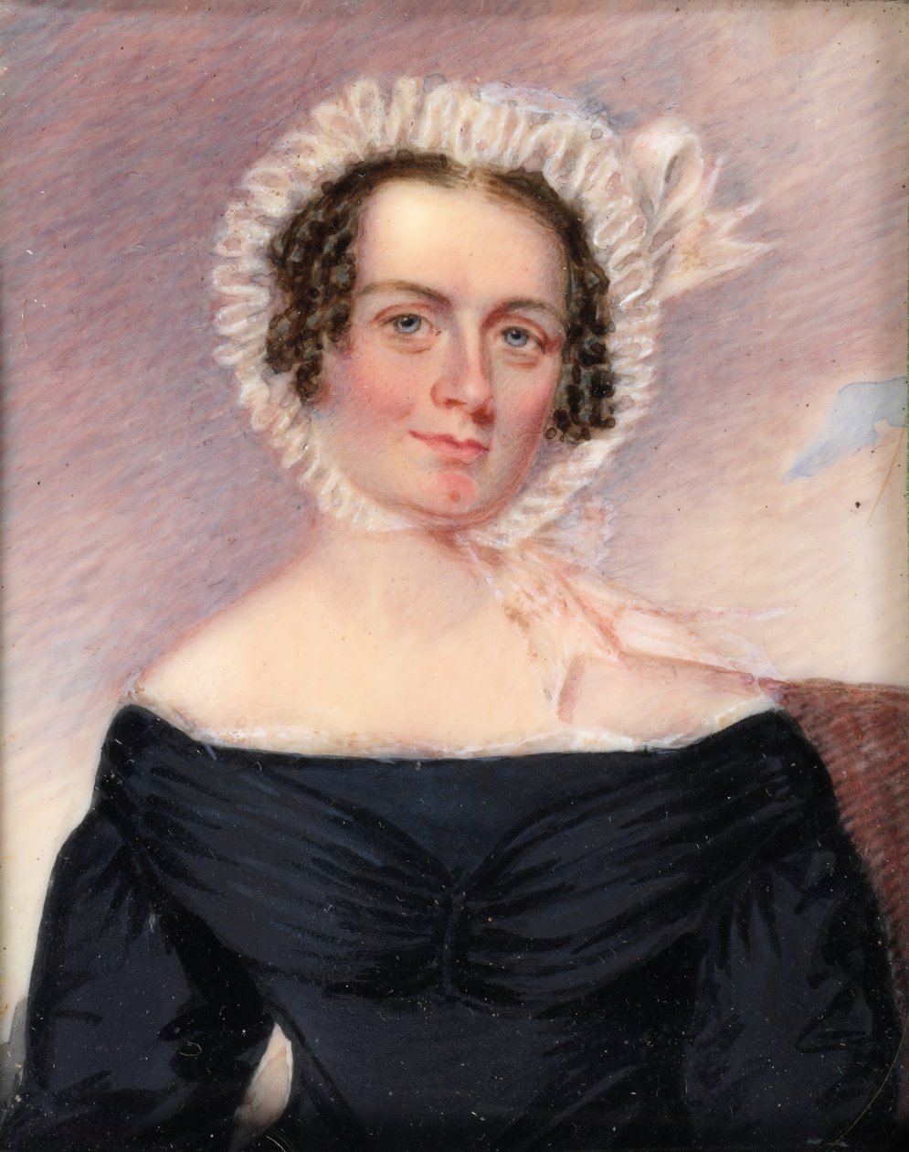 Egy hölgy portréja, 1837. alkotó: Samuel Broadbent