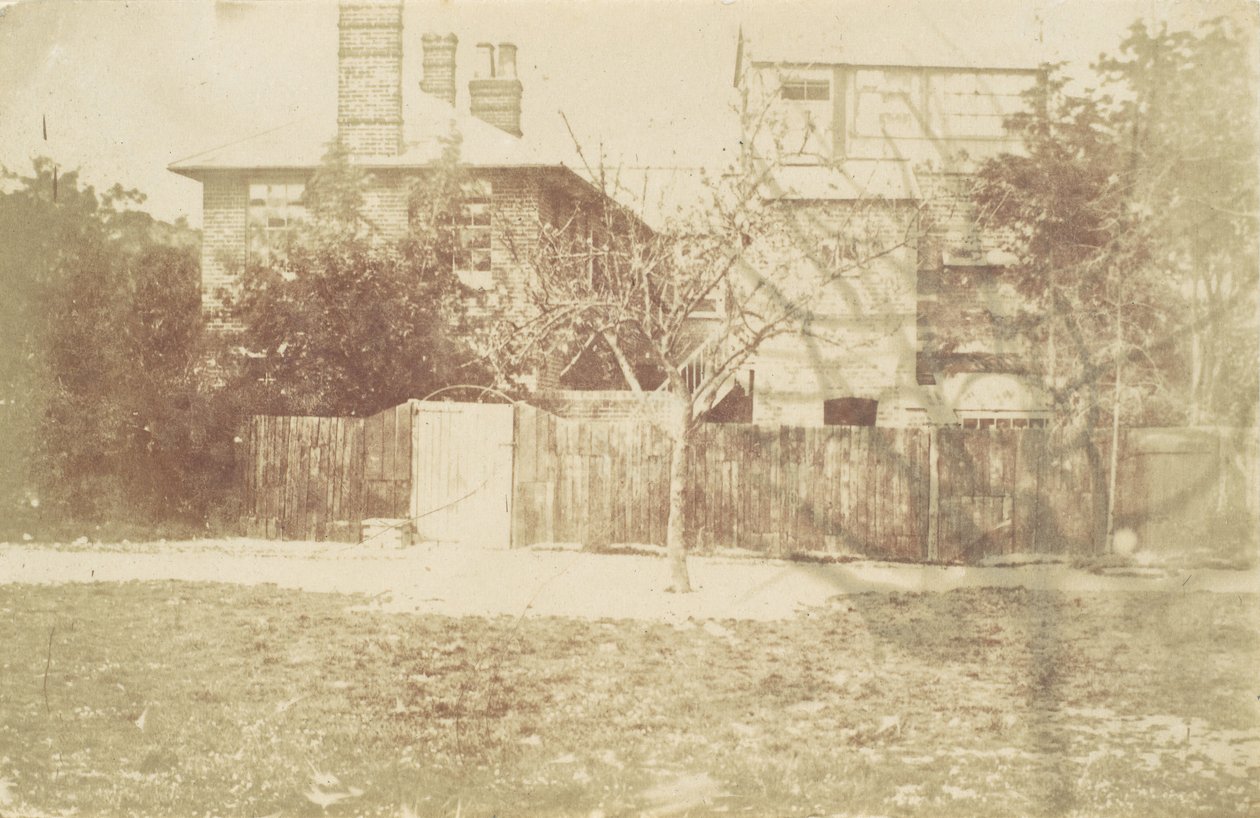 Fa az udvarban, 1850-es évek. alkotó: Samuel Buckle