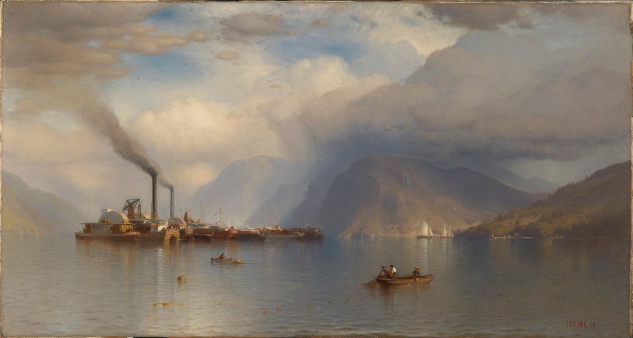 Viharkirály a Hudsonon alkotó: Samuel Colman