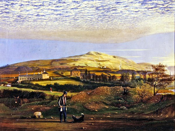 West Country Mines (olaj, vászon) alkotó: Samuel Colman