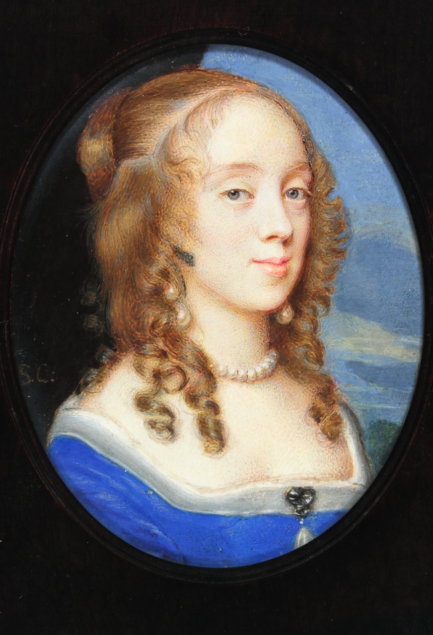 Anne Stephens, Lady Pye (akvarell pergamen) alkotó: Samuel Cooper