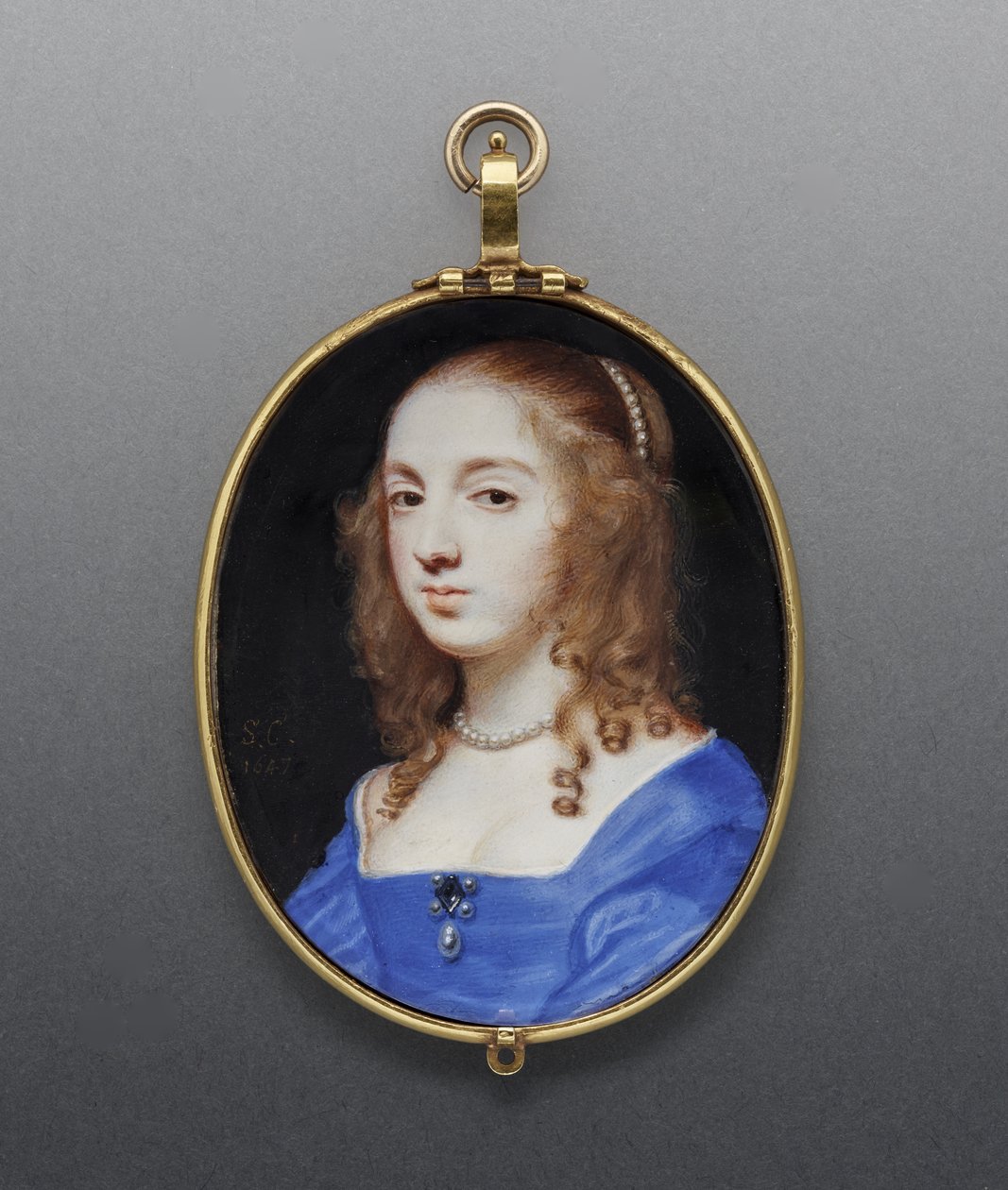 Lady John Lewis, korábban Sarah Foote alkotó: Samuel Cooper
