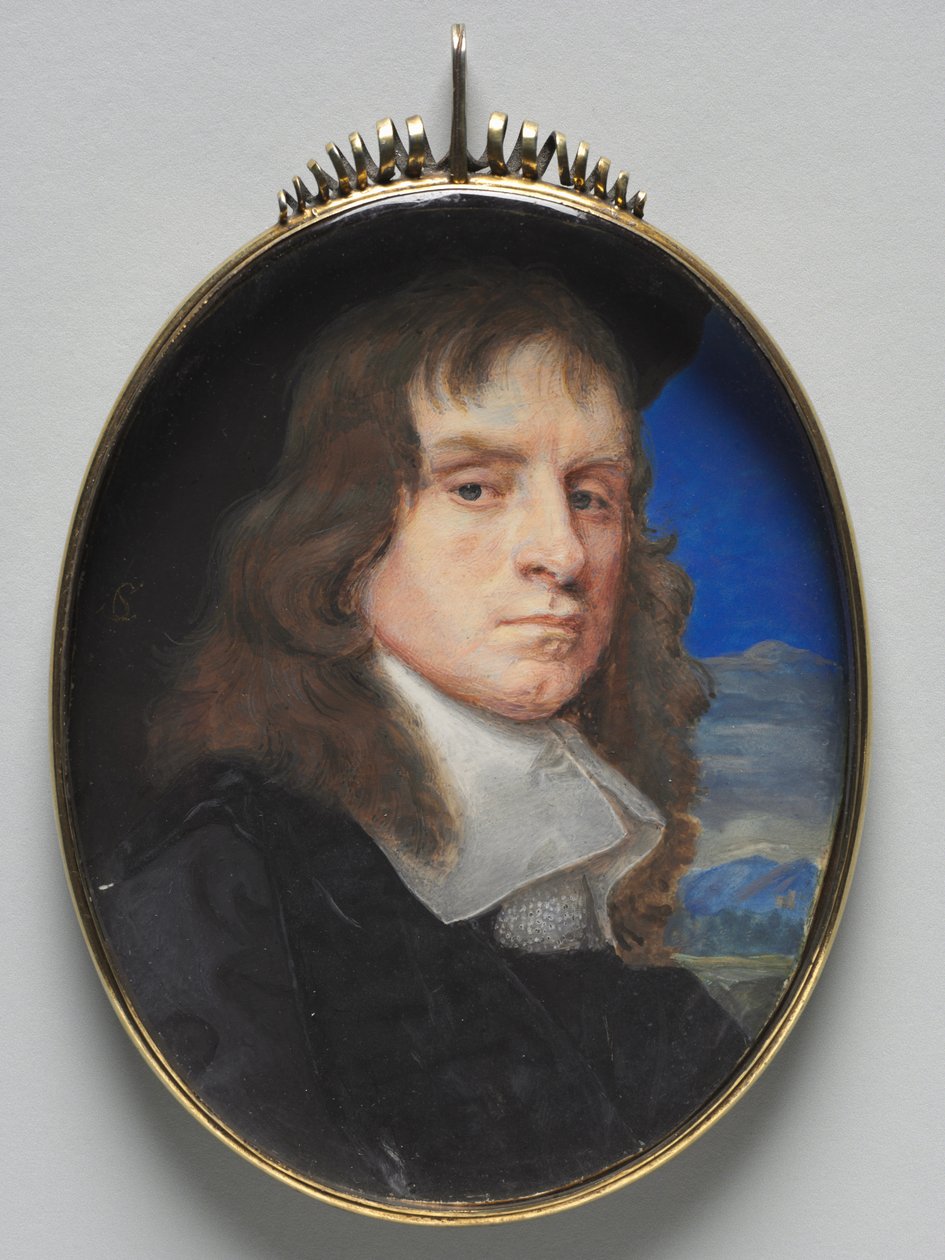 Férfi portréja, c. 1655. alkotó: Samuel Cooper