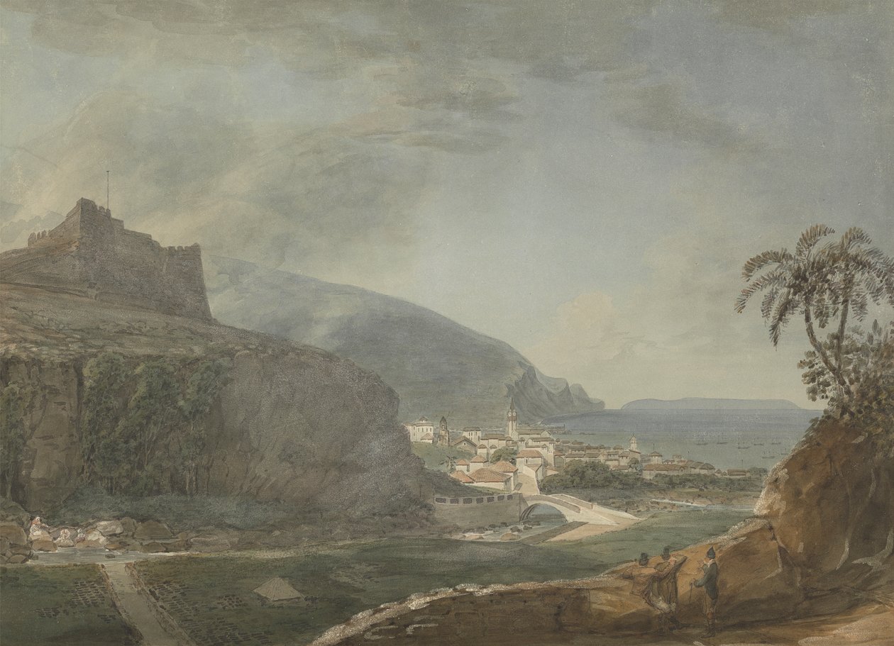 Funchali kastély Del Oiso (?), Madeira alkotó: Samuel Davis