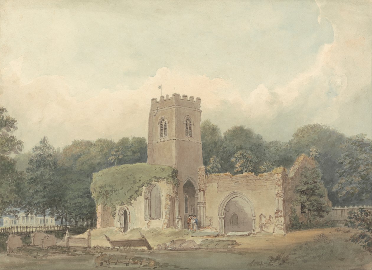 Old Church of St. Lawrence, Ayot St. Lawrence, Hertfordshire alkotó: Samuel Davis