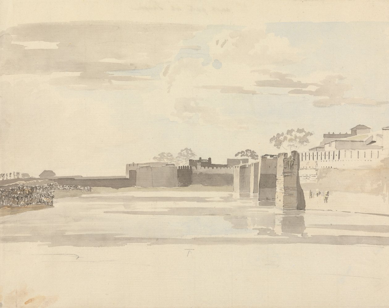 A keleti kapu Tanjore-ban (S. India) alkotó: Samuel Davis