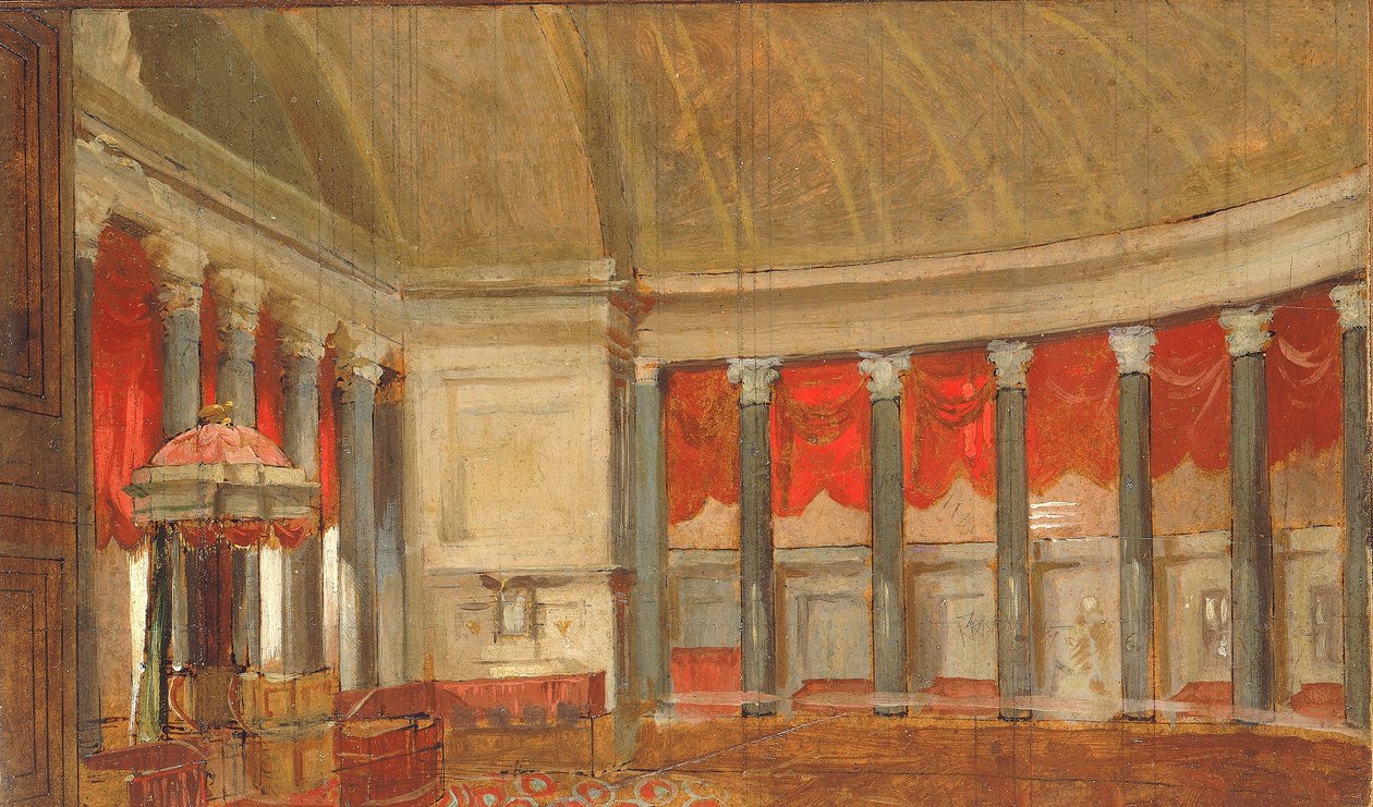 Tanulmány a képviselőház számára alkotó: Samuel F. B. Morse