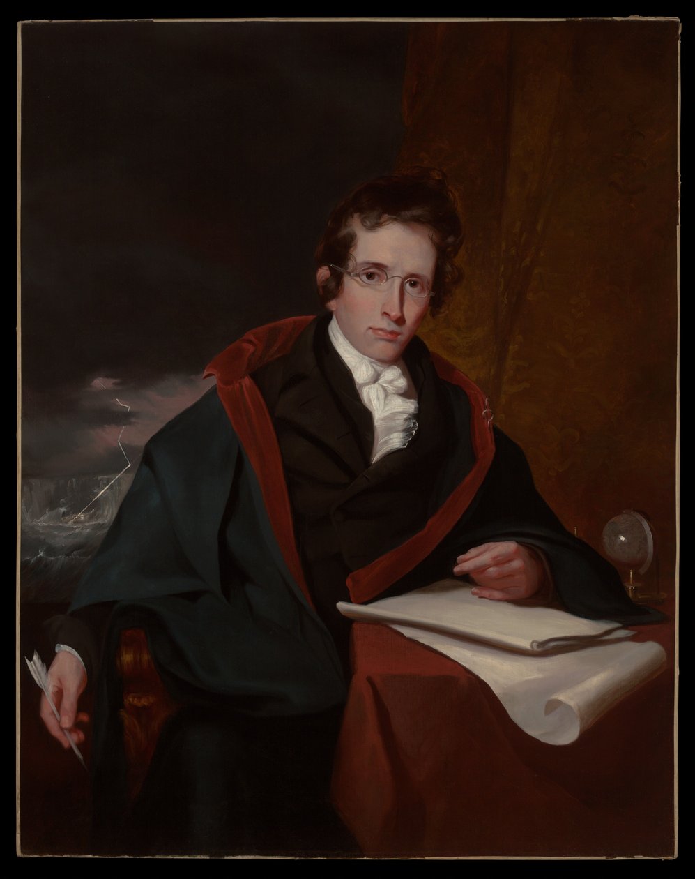 Alexander Metcalf Fisher (1794-1822), B.A. 1813, M.A. 1816 alkotó: Samuel Finley Breese Morse