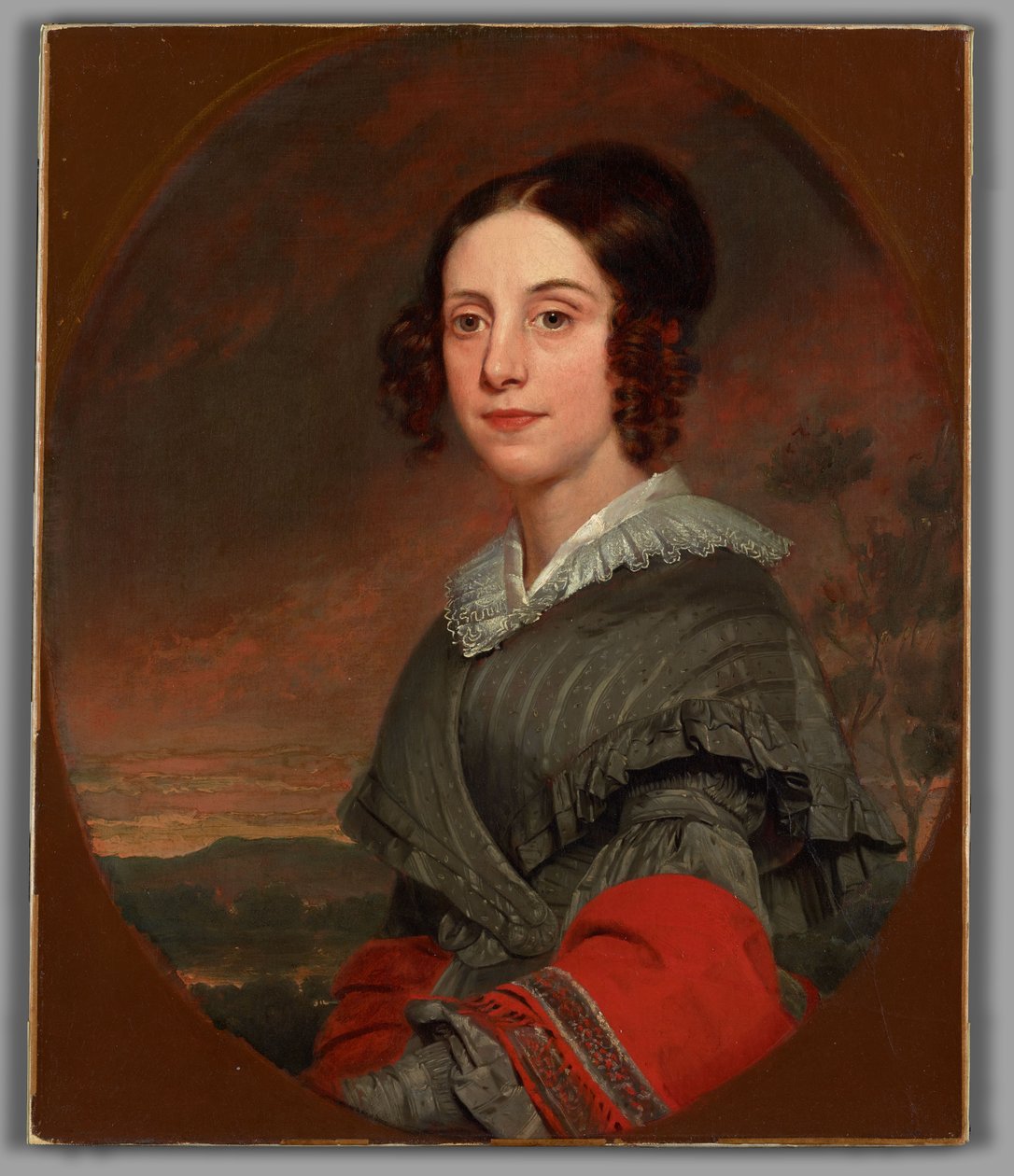 Cornelia Ann Hillhouse, született Cornelia Ann Lawrence, 1802-1874 alkotó: Samuel Finley Breese Morse