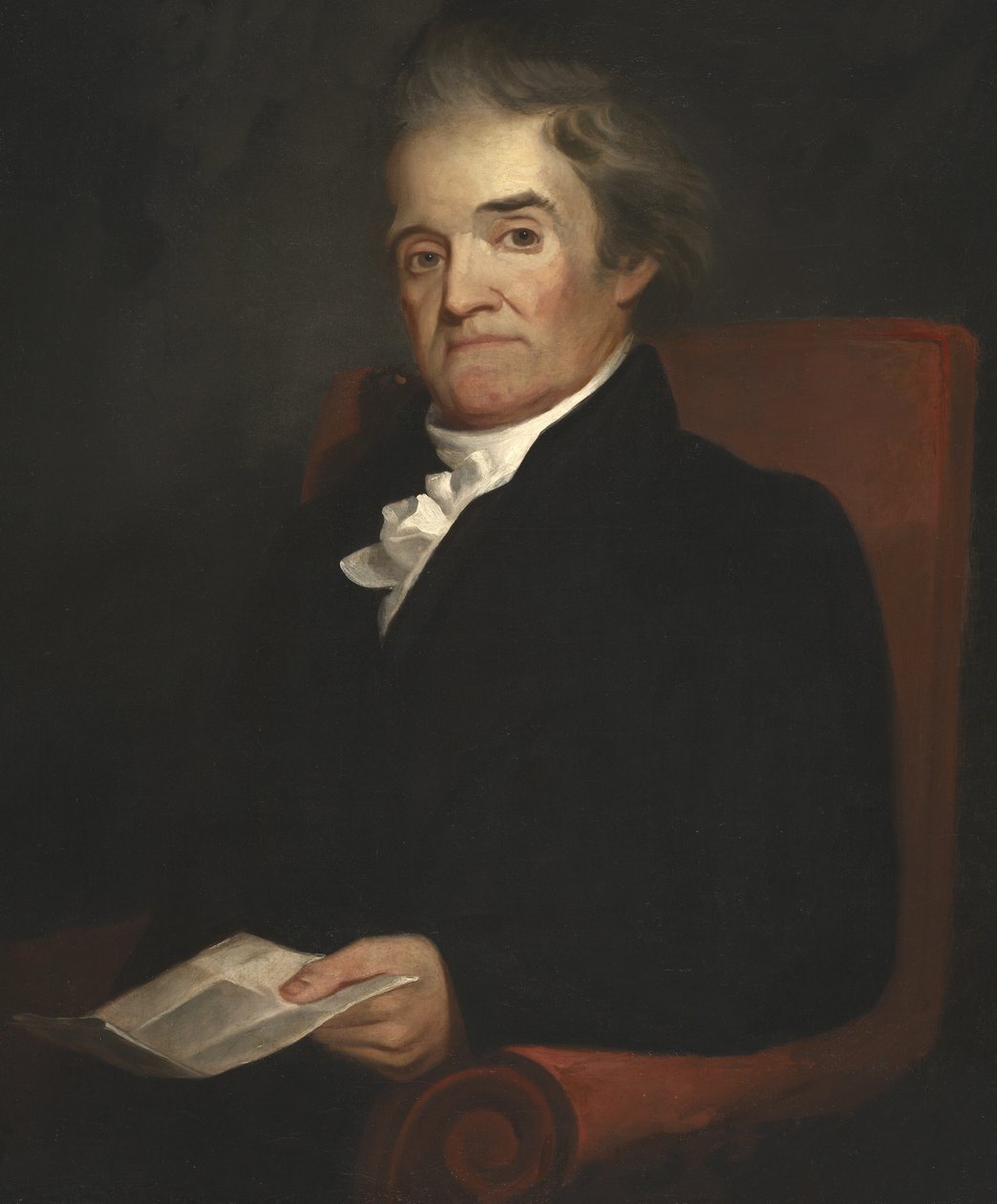 Noah Webster (1758-1843) (színes litográfia) alkotó: Samuel Finley Breese Morse