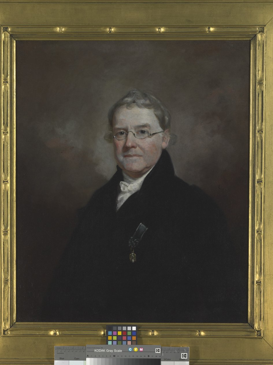 Dr. James E. B. Finley portréja, dátum ismeretlen (olaj, vászon) alkotó: Samuel Finley Breese Morse