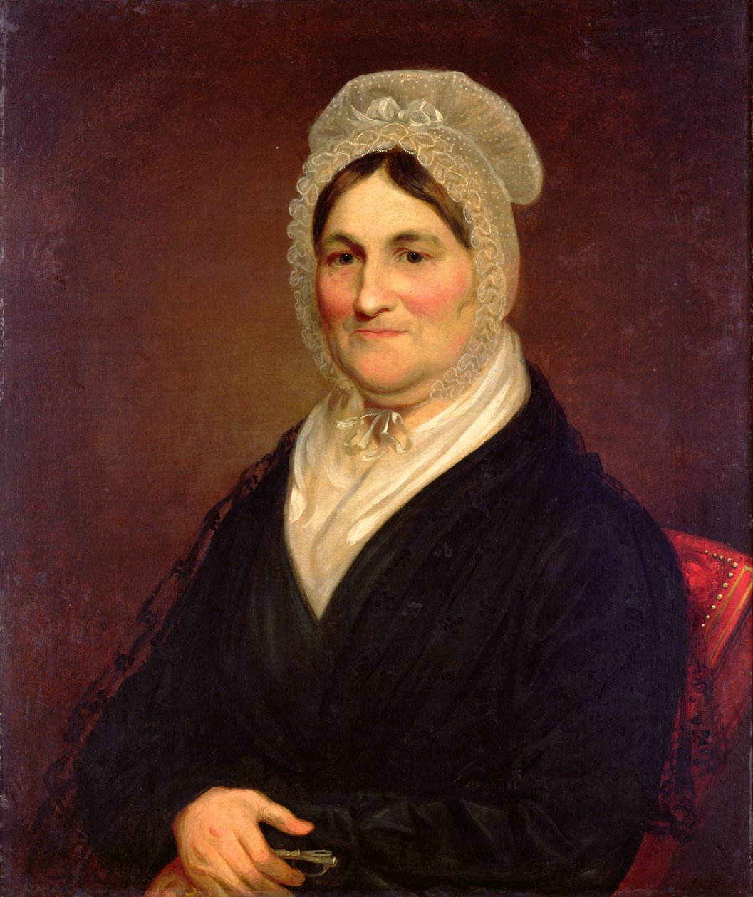 A csipkés sapka (olaj, tábla) alkotó: Samuel Finley Breese Morse