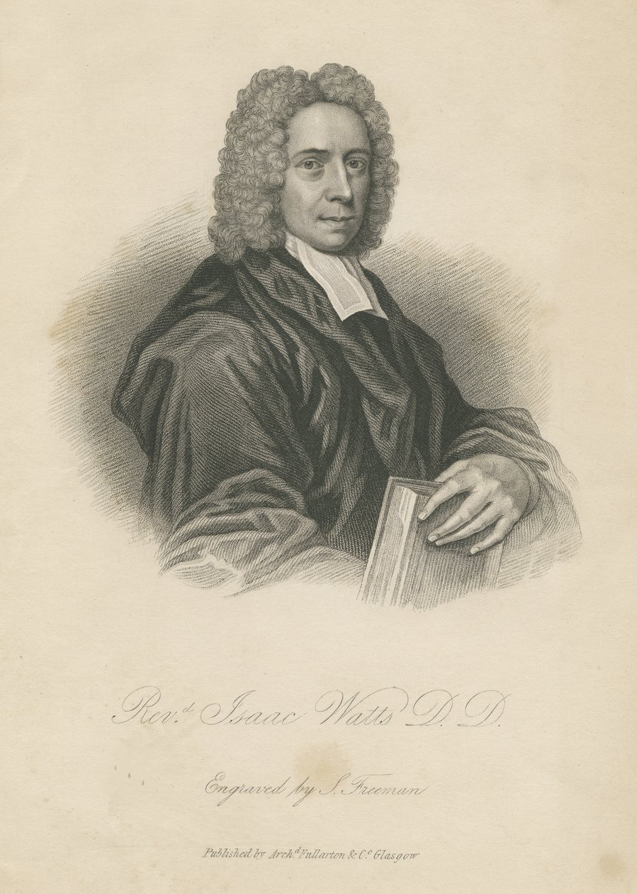Isaac Watts tiszteletes alkotó: Samuel Freeman
