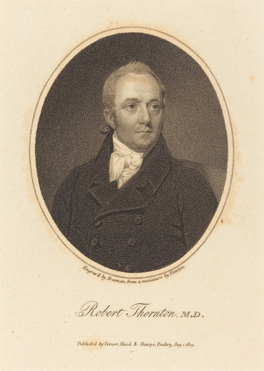 Robert Thornton, M.D. alkotó: Samuel Freeman after William John Newton