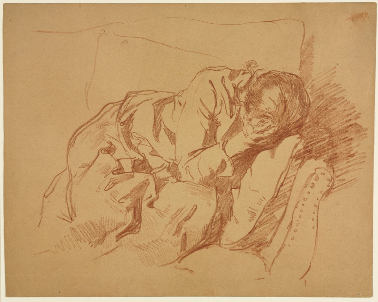 Sirató nő, Sarah H. Crone, 1880-as vagy 1890-es évek. alkotó: Samuel H. Crone