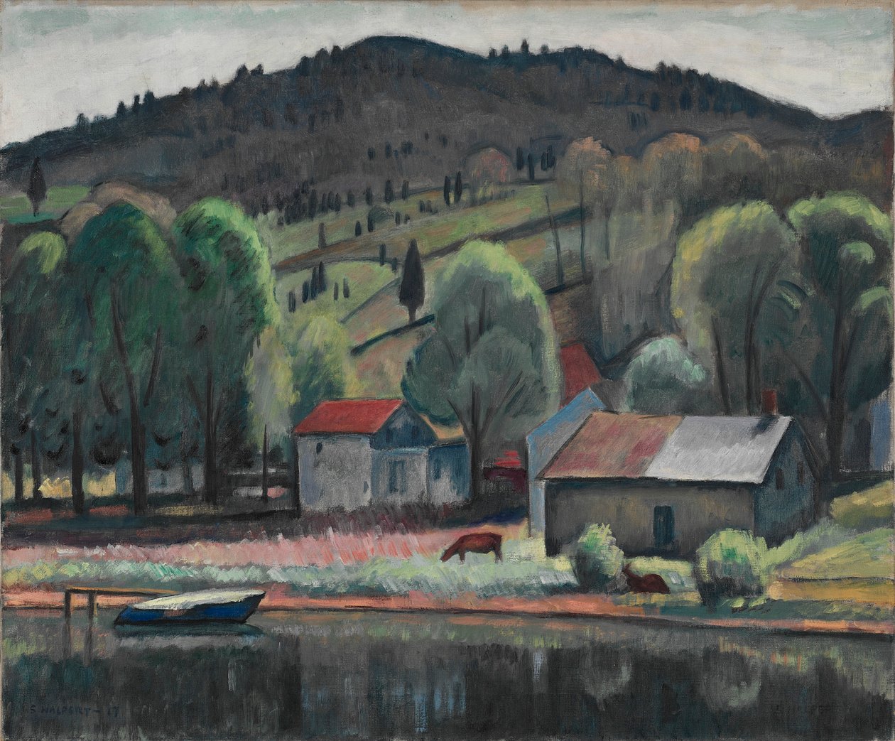 Eddyville alkotó: Samuel Halpert