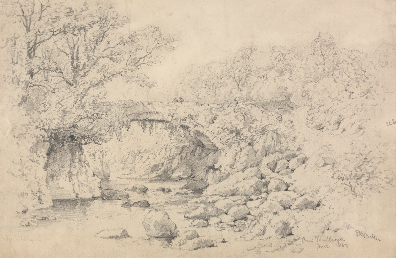 Mallwyd híd alkotó: Samuel Henry Baker