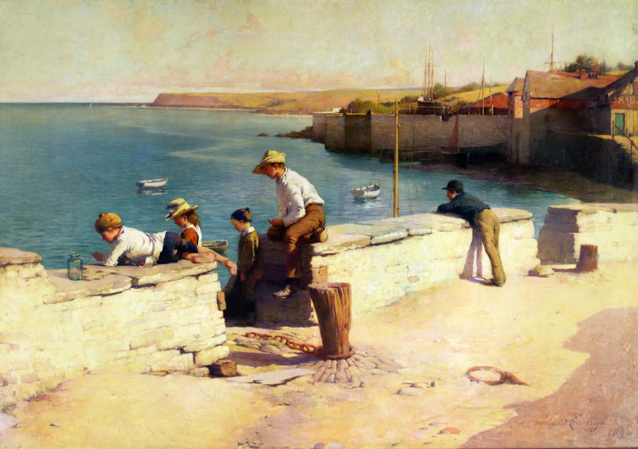 Padstow-i este, 1890 alkotó: Samuel Henry William Llewelyn