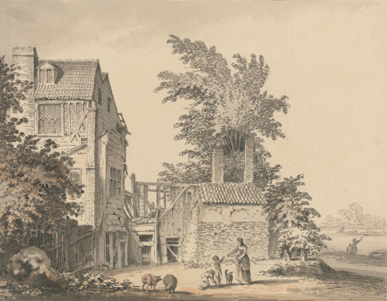 Mortlake-ben alkotó: Samuel Hieronymus Grimm