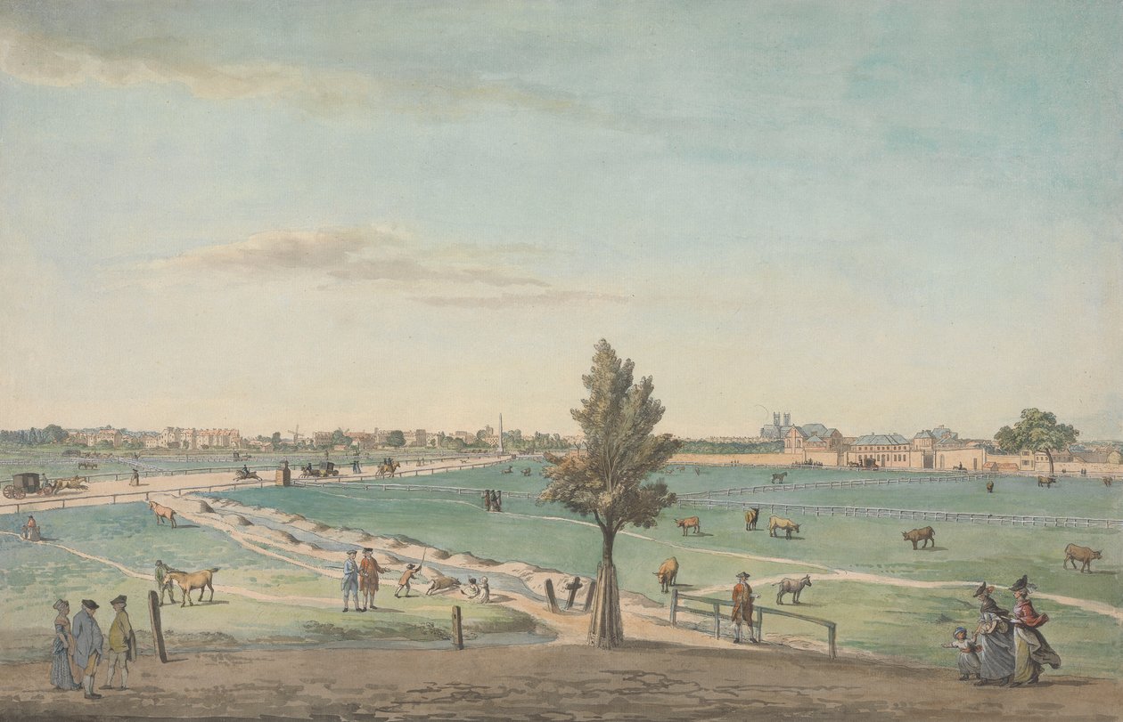 Kennington Common alkotó: Samuel Hieronymus Grimm